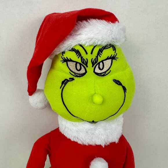 24'' Stuffed Toy Christmas Gift Grinch Plush Doll - Picture 4 of 6